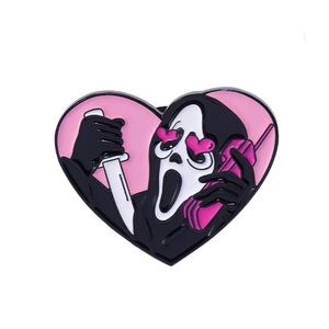 NEW Scream Halloween jewelry brooch pin